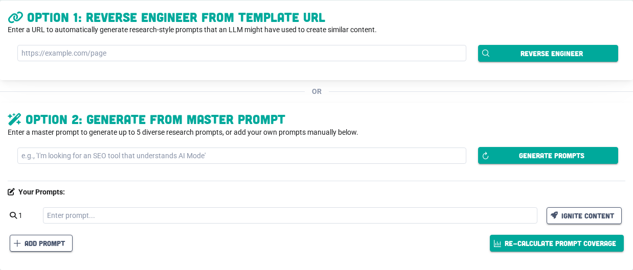 AI Mode Visualizer checks conversational prompt fan-out coverage.