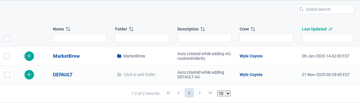 Flight Plans organize Ranking Sensors into repeatable template or strategy groups.