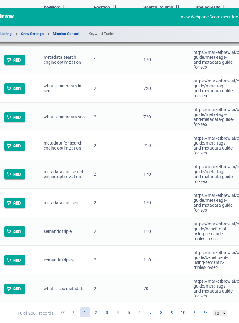 Keyword Fueler collects strategic keyword demand before Launchpad routing.